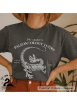 Dr. Grant's Paleontology Tours Vintage Dinosaur Shirt