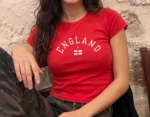 ENGLAND Women's Football World Cup 2026 Soccer Baby Tee