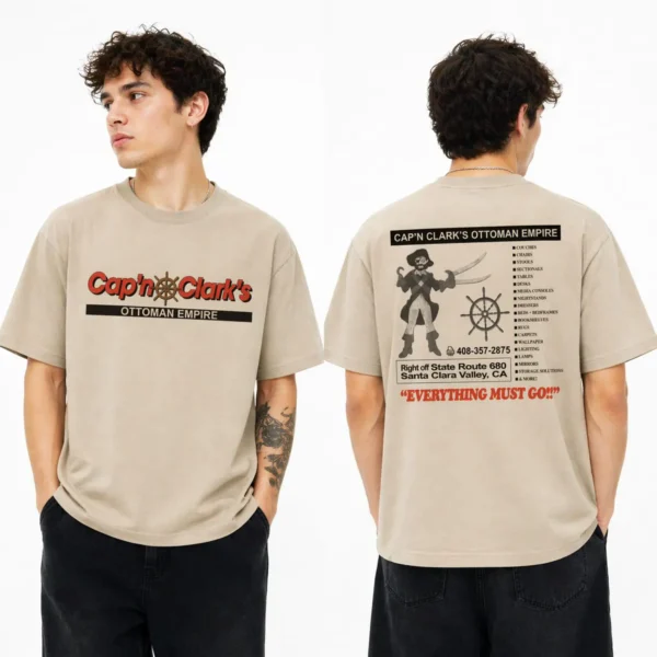 EVERYTHING MUST GO!!! Cap'n Clark's Pirate Furniture Shirt