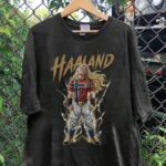 Haaland as Majin Buu Anime Dragon Ball Soccer Shirt