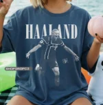 Haaland Norway Football #9 Soccer Bootleg Graphic Shirt