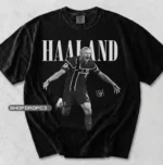 Haaland Norway Football #9 Soccer Bootleg Graphic Shirt