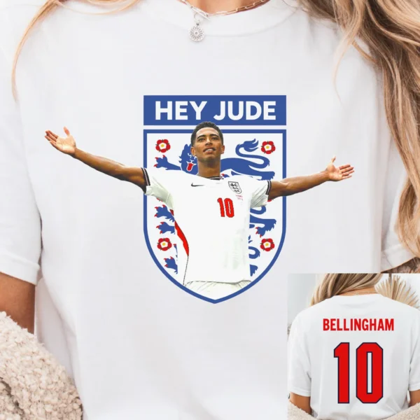 "Hey Jude" Bellingham England World Cup 2026 Shirt