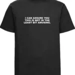 I Can Assure You This Is Not In The Least Bit Amusing Shirt