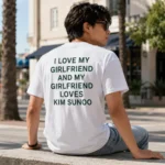 I Love My Girlfriend and My Girlfriend Loves Kim Sunoo Shirt