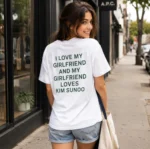 I Love My Girlfriend and My Girlfriend Loves Kim Sunoo Shirt
