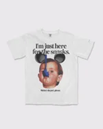 I'm Just Here for the Snacks — Mickey Shaped Shirt