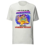 I Used to Be on the Honor Roll Watchlist Shirt