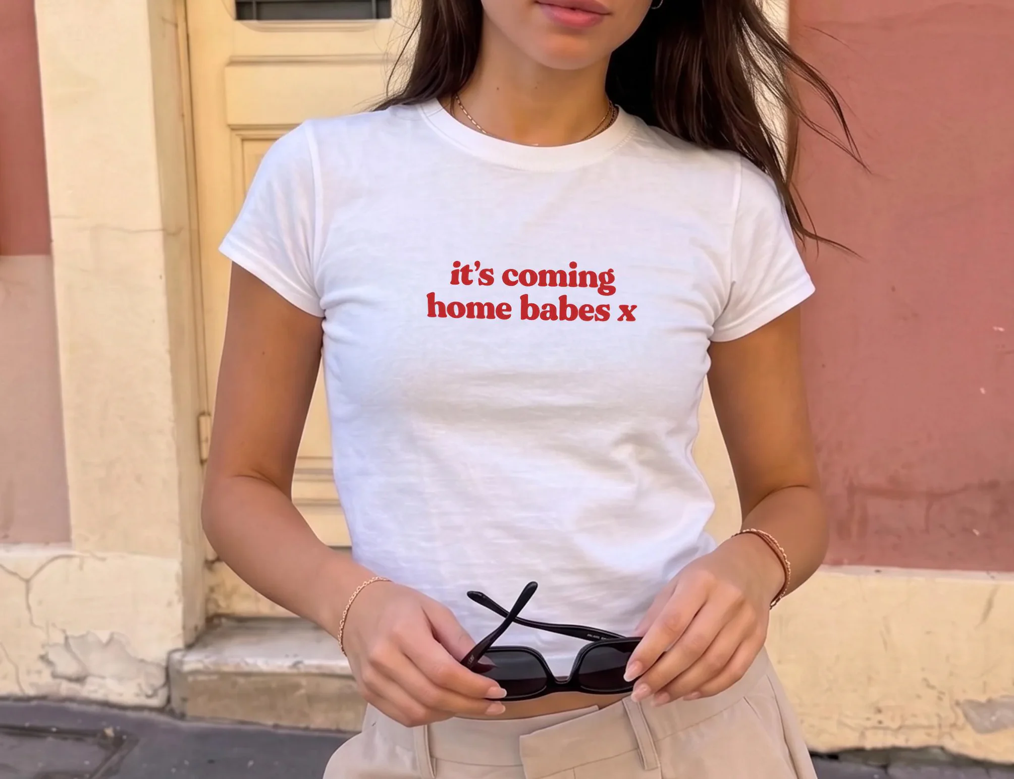 It’s Coming Home Babes x Baby Tee It's Coming Home Babes x Baby Tee