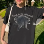 It's Ok to Be Different Shirt — Meaningful Animal Graphic