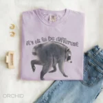 It's Ok to Be Different Shirt — Meaningful Animal Graphic