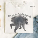 It's Ok to Be Different Shirt — Meaningful Animal Graphic