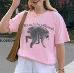 It's Ok to Be Different Shirt — Meaningful Animal Graphic