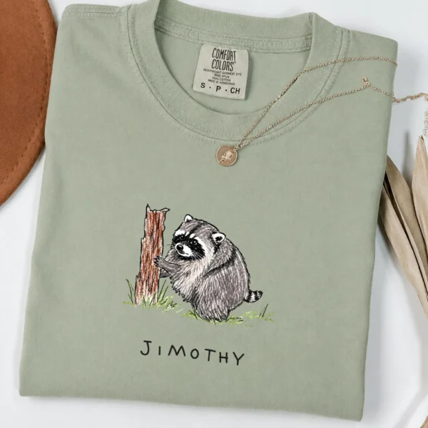 Jimothy Raccoon Shirt — Viral Seattle Moment