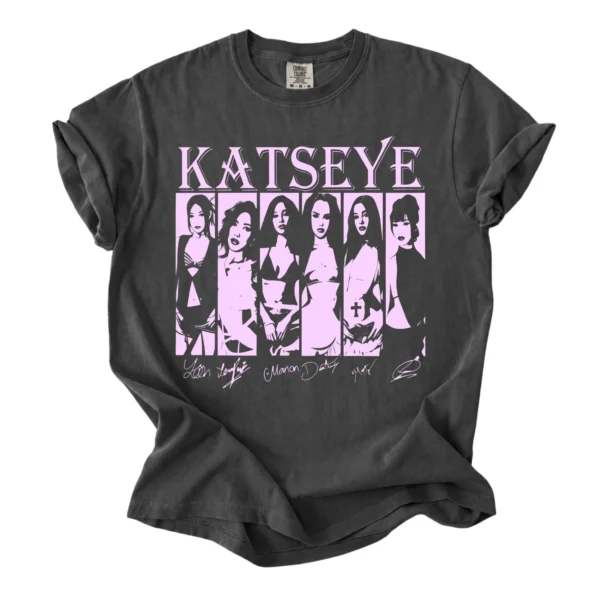 KATSEYE Members Beautiful Chaos Tour Shirt