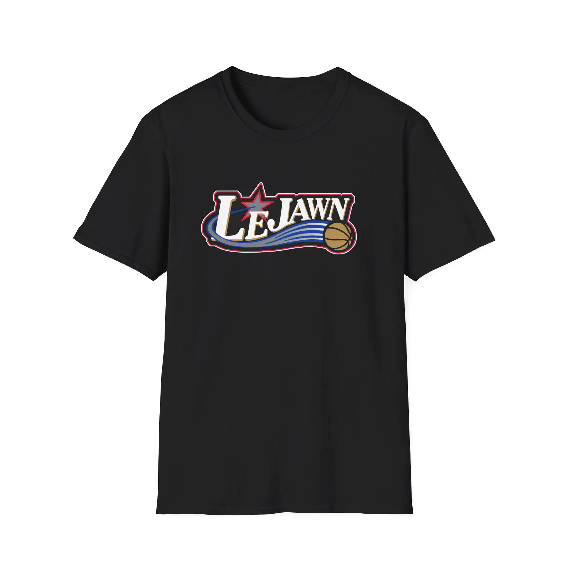 LeJAWN — LeBron James Sixers 2000s Retro Shirt LeJAWN — LeBron James Sixers 2000s Retro Shirt