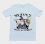 Out of Spells but Not Out of Shells Fantasy Shirt