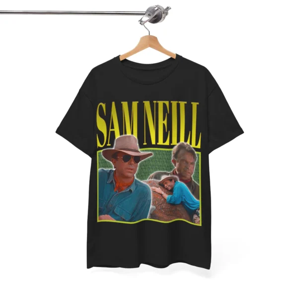 SAM NEILL Retro Movie Tribute Shirt