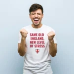 Same Old England, New Level of Stress Football Shirt