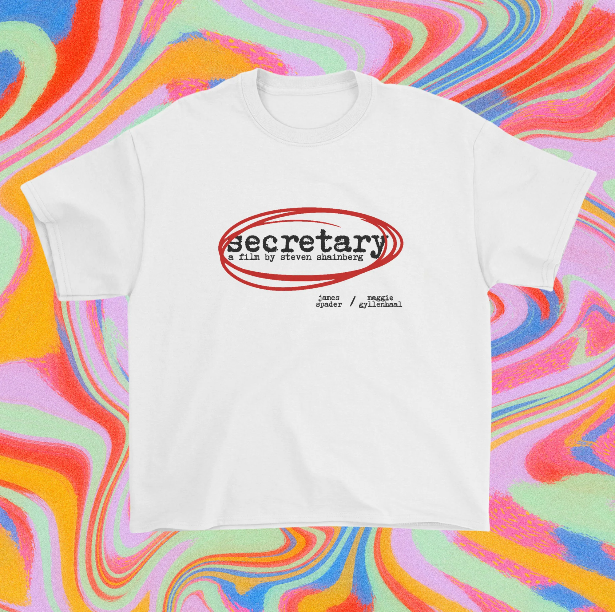 Secretary — 2002 Indie Film Cult Graphic Baby Tee Secretary — 2002 Indie Film Cult Graphic Baby Tee