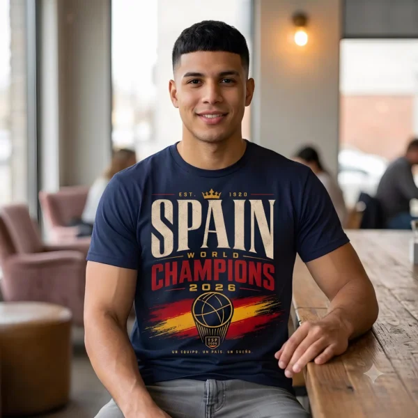 Spain Football World Champions 2026 Shirt