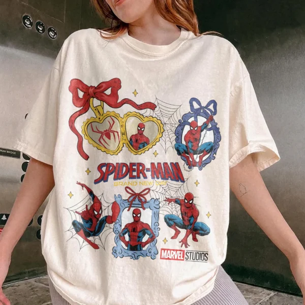Spider-Man Brand New Day Coquette Aesthetic Shirt