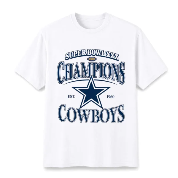 Super Bowl XXX Champions Cowboys Shirt