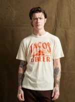 Tacos & Beer Retro Desert Sunrise Graphic Shirt