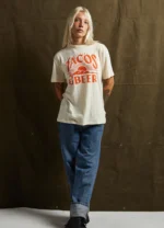 Tacos & Beer Retro Desert Sunrise Graphic Shirt
