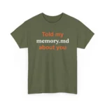 Told My Memory.md About You Shirt