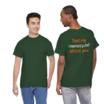Told My Memory.md About You – AI Developer Humor Shirt