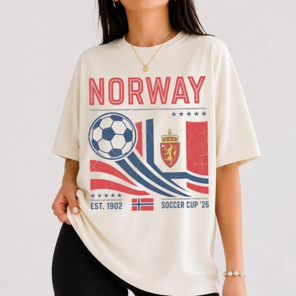 Vintage Norway Soccer Cup '26 Shirt