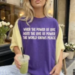 When the Power of Love Beat the Love of Power Shirt