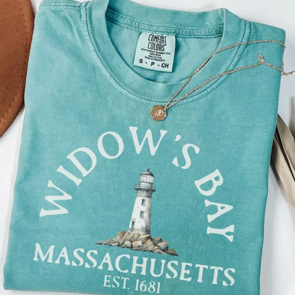 Widow's Bay Massachusetts Historic Lighthouse Shirt