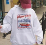 Widow's Bay Sweatshirt with Vintage Coastal Design