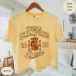 World Champions 2026 Spain Championship Football Shirt