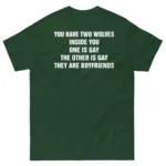 You Have Two Wolves Inside You - Gay Boyfriends Shirt