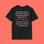 All I Got Was This T Shirt and Tickets to All Points East Shirt