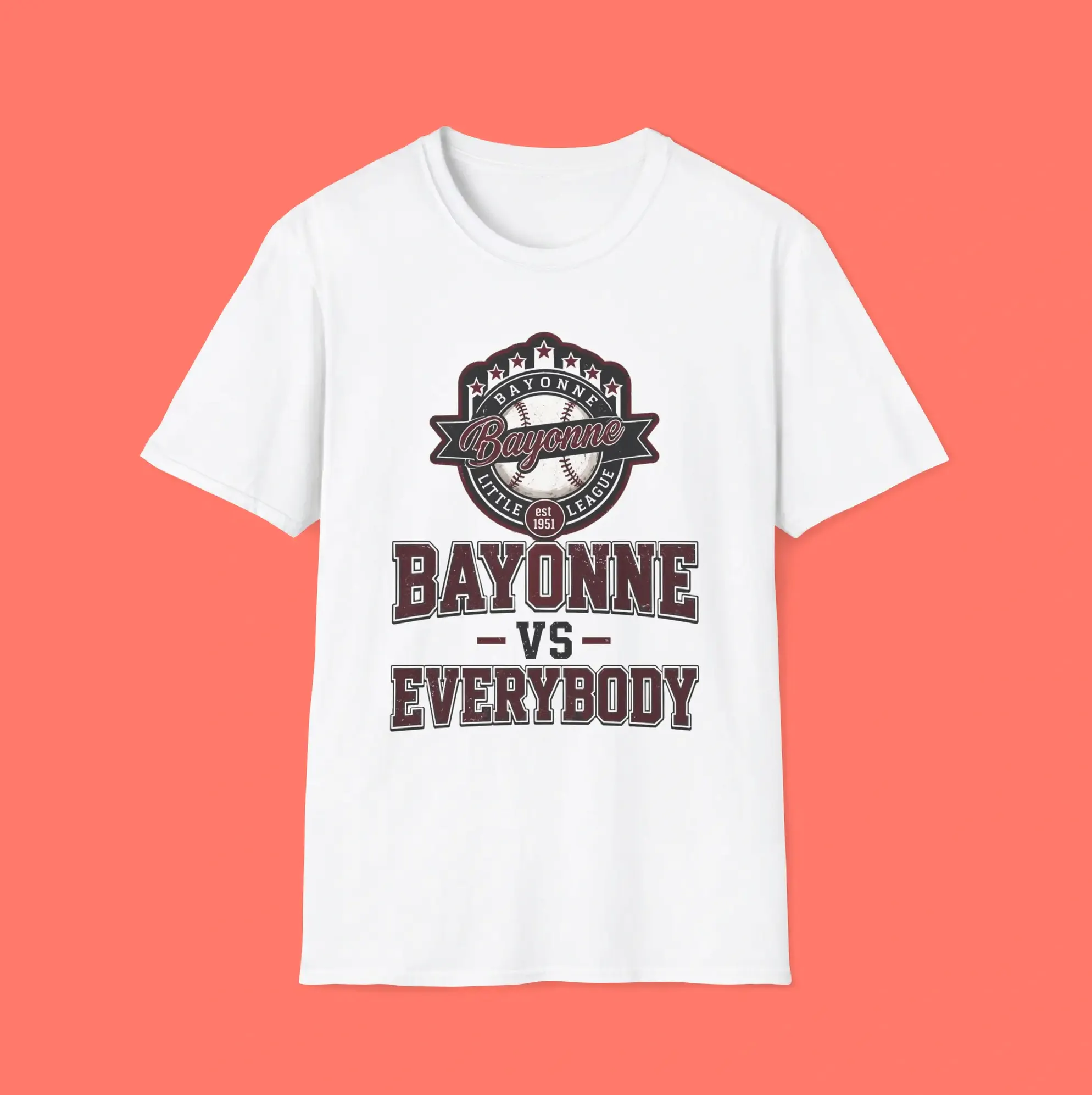 Bayonne Vs Everybody Shirt — Local Pride Bayonne Vs Everybody Shirt — Local Pride