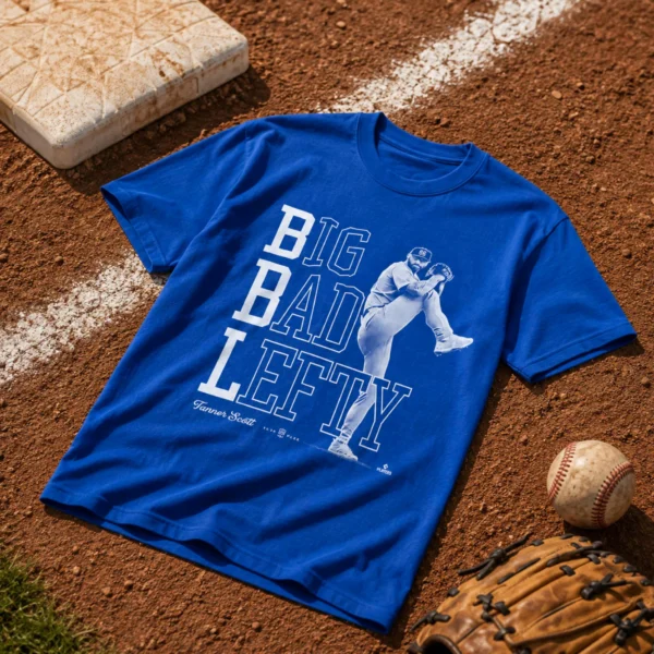 "Big Bad Lefty" — Tanner Scott Baseball Shirt