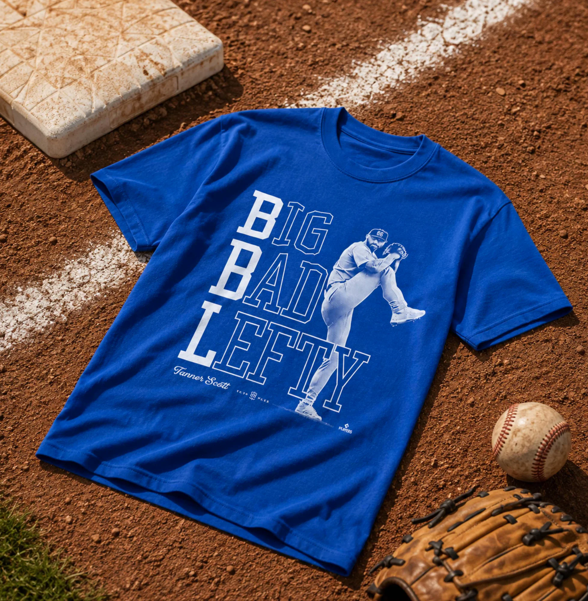 “Big Bad Lefty” — Tanner Scott Baseball Shirt "Big Bad Lefty" — Tanner Scott Baseball Shirt