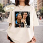 Caitlin Clark Laughing At Angel Reese Missed Layup Shirt
