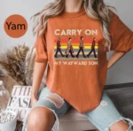 Carry On My Wayward Son Supernatural Shirt