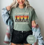 Carry On My Wayward Son Supernatural Shirt