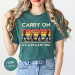 Carry On My Wayward Son Supernatural Shirt