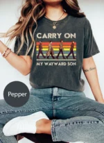 Carry On My Wayward Son Supernatural Shirt
