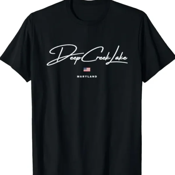 Deep Creek Lake Maryland — Vintage Destination Shirt