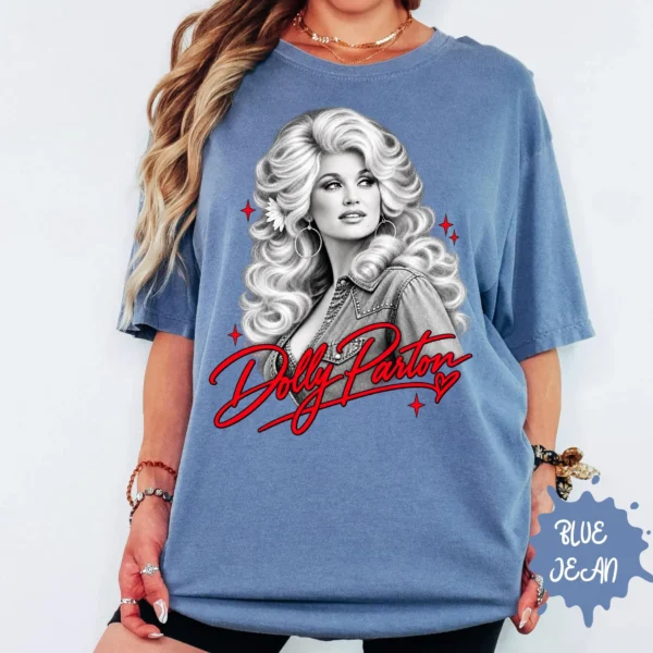 Dolly Parton Bootleg Vintage Concert Graphic Shirt