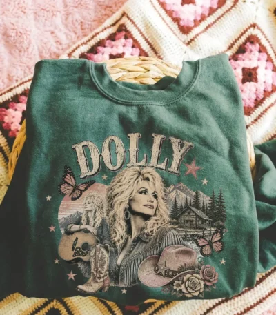 Dolly Parton Tribute Country Western Sweatshirt
