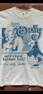 Dolly Writes Her Own Luck — Hand-Made Shirt